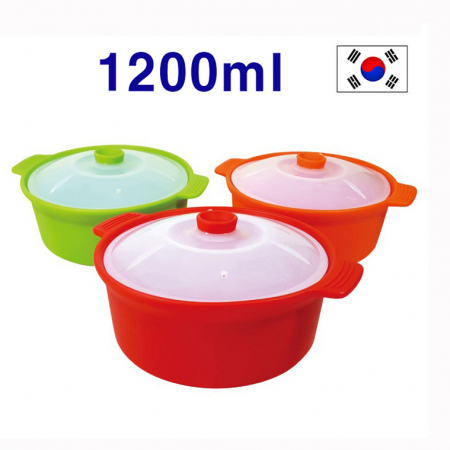 실리콘 찜기, 계란찜기, 대, 1200ml, 국내산 품질우수, 인기 선물, 뚝배기 #4