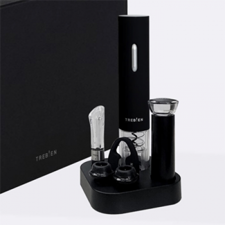 [트레비앙] 프리미엄 전동 와인오프너 DM-501 (블랙) 스탠드 세트 #2