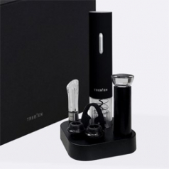 [트레비앙] 프리미엄 전동 와인오프너 DM-501 (블랙) 스탠드 세트