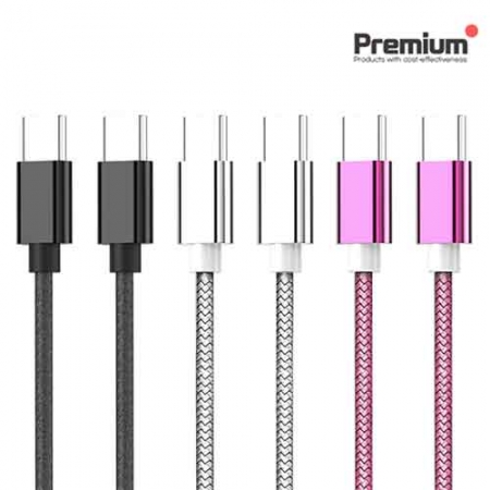 65W C to C 메탈 데이터 초고속 충전 케이블 0.5M, [1+1] #2