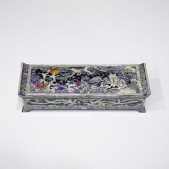 자개필함 선비 호랑이 필함