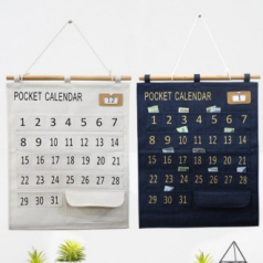 포켓 캘린더 약, 저축, 생활비, 영수증 달력