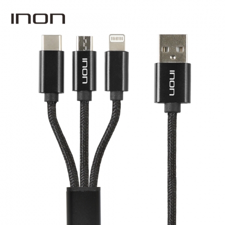 [케이블] 아이논 3in1 멀티 충전케이블 1.0M #3