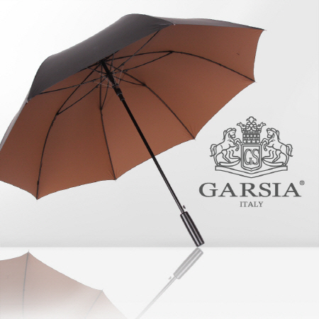 가르시아 80 컬러 암막 블랙브라운 자이언트 레자손 자동 골프우산 (VIP의전용) #2