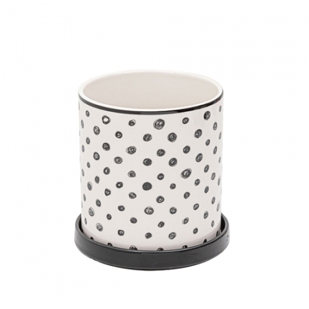 영국R 심플 수저통 대형 2p 도트 #2