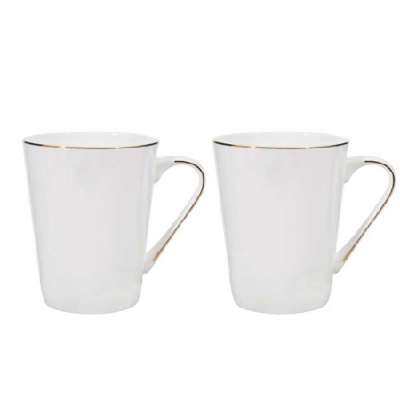 영국R 본차이나 모던골드 머그 2p #3