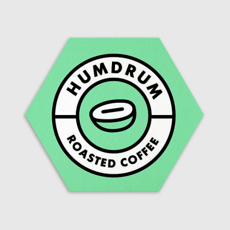 펠트 컵받침 육각형 110x95mm, 풀컬러 인쇄 미끄럼방지 #2