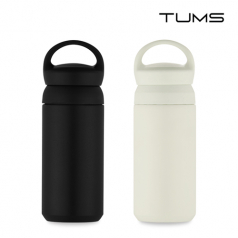 텀스 무지 핸들 파우더 진공 스텐 텀블러 350ml