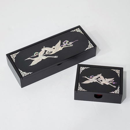 상감 운학 필함 명함함 세트 #2