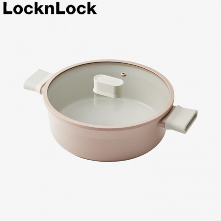 락앤락 1242 인덕션 추천 슈트 IH 전골냄비 핑크 24cm #2
