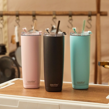 아소부 스텐 진공 아쿠아리나 텀블러 600ml #3