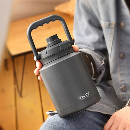 아소부 스텐 진공 미니 워터저그 1L #5