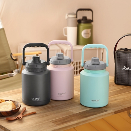 아소부 스텐 진공 미니 워터저그 1L #2