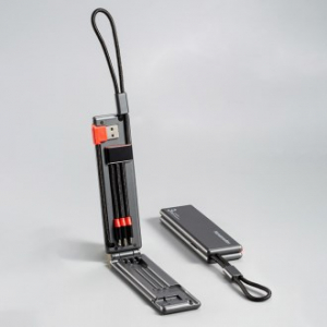 휴먼모션 고속충전 3in1케이블 C타입 8핀 5핀 아이폰 갤럭시 여행용차량용