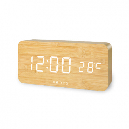 베릭스 모던 우드 탁상시계 WT-50 #4