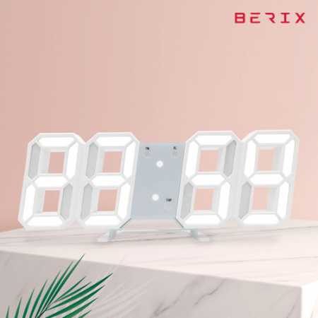 베릭스 3D 미니 LED 벽시계 FD-110 #2