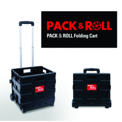 팩앤롤 접이식 폴딩카트 중형 대형 / 시장가방 / 장바