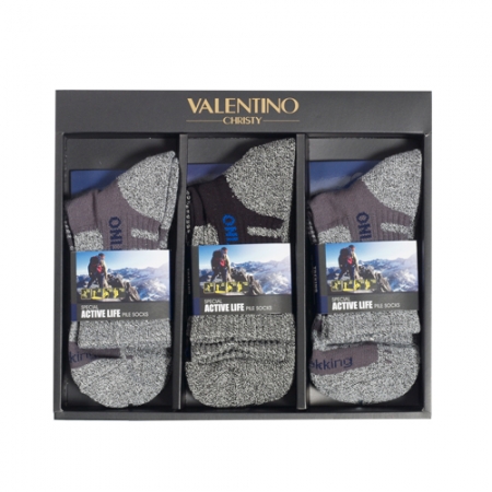 발렌티노 기능성 중목 등산양말 (남) 3족세트 #2