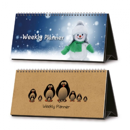 탁상 주간 플래너 (세움형 / 230x100mm) [주문제작] #2