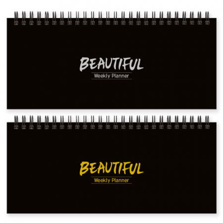 주간플래너 (기성 / 금은박 / 230*100mm) #2