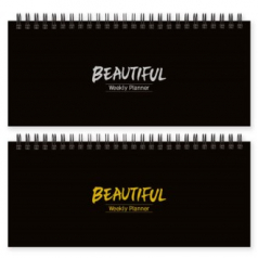 주간플래너 (기성 / 금은박 / 230*100mm)