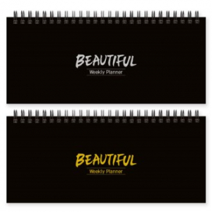 주간플래너 (기성 / 금은박 / 230*100mm)