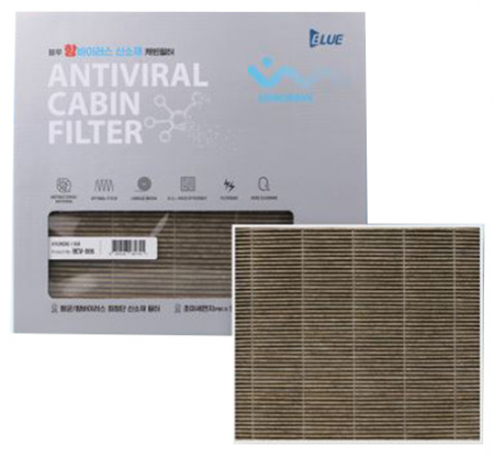 블루 항바이러스 차량용 에어컨 필터 BCV005 #2