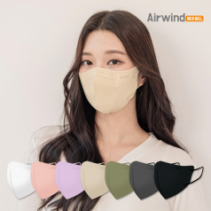 에어윈드 더브이핏 황사 방역마스크 KF94 (대형)
