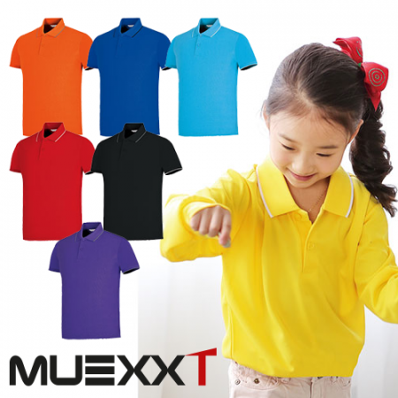 쿨론 베이직 아동 폴로 반팔, 긴팔 MU223-1 #2