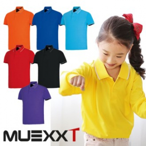 쿨론 베이직 아동 폴로 반팔, 긴팔 MU223-1