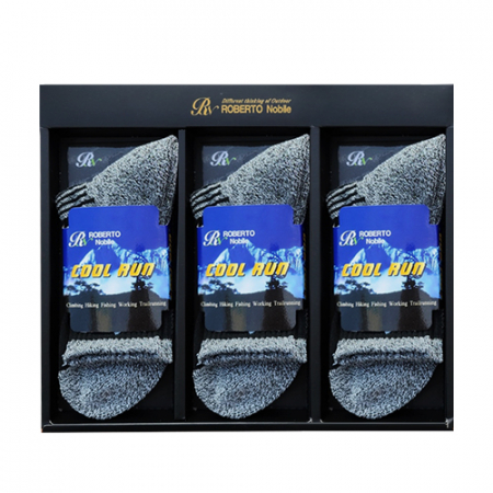 로베르토 기능성 중목 등산 양말 (남) 3족 세트 #3