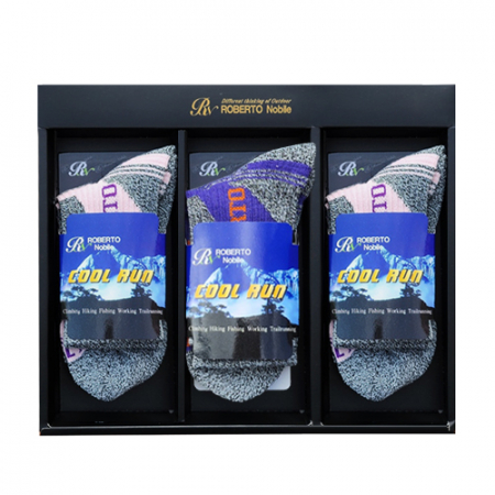 로베르토 기능성 중목 등산 양말 (여) 3족 세트 #3