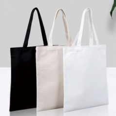 에코사랑 무지 삼형제 에코백 32x38 블랙 / 화이트 / 미색