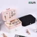 작은이미지: 에클리츠 똑딱이 쥬얼리 보관함 보석함 목걸이 귀걸이 반지 정리함 케이스 #2