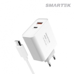 스마텍 45W 초고속 충전기 STQC-PD6000  C타입 케이블포함