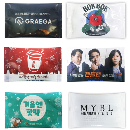 비닐파우치 겨울엔 핫팩 독판 인쇄 (3,000개) #3