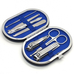 세무 손톱깎이 라운드 블루 코털가위