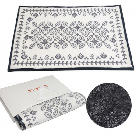 [토로스 플라워 발매트] 발매트 / 플라워 디자인 / 선물용백 #3