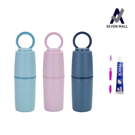 세븐몰 손잡이 칫솔통 칫솔 치약 페리오 세트 #2