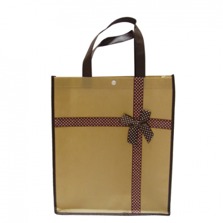 [리본 부직포가방-대] 신발 가방 / 보조가방 / 고급 형 #3