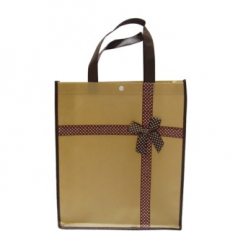 [리본 부직포가방-대] 신발 가방 / 보조가방 / 고급 형