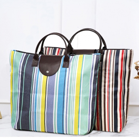 옥스포드 접이식 시장 바구니 45x37x12cm #2