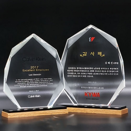 감사패 공로패 크리스탈 상패 R-29 #2