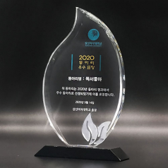 감사패 공로패 크리스탈 상패 R-25