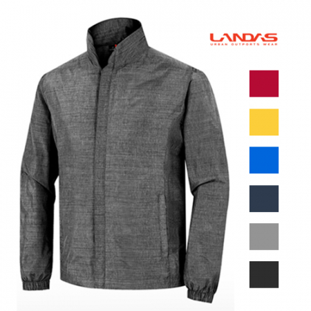 랜더스 JK110 경량 바람막이 무지 자켓 #3