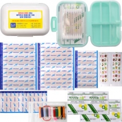 칼라 약통 밴드 세트 D