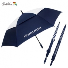 아놀드파마 75 자동 이중방품 네이비, 화이트 장우산 0169959
