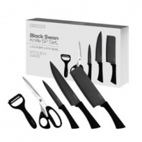 노르디쿡 블랙 스완 5p 칼 세트