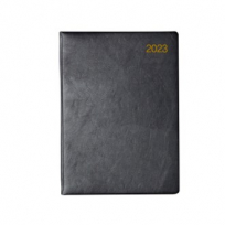 스프링 가죽 PU 베이직 포켓 다이어리 25절