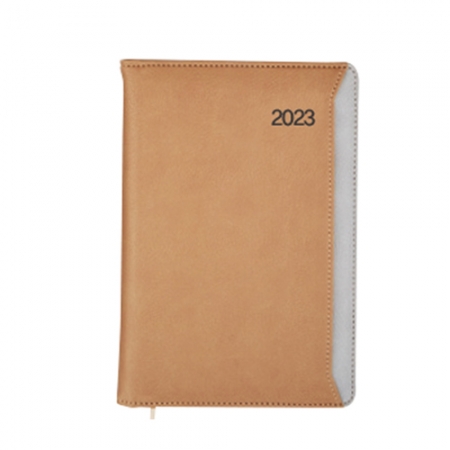 스프링 브레인·리온투톤 PU포켓 다이어리 25절 #5